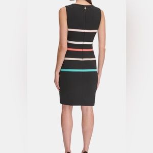 Tommy Hilfiger Multicolor Stripe Sheath Dress / Size 2